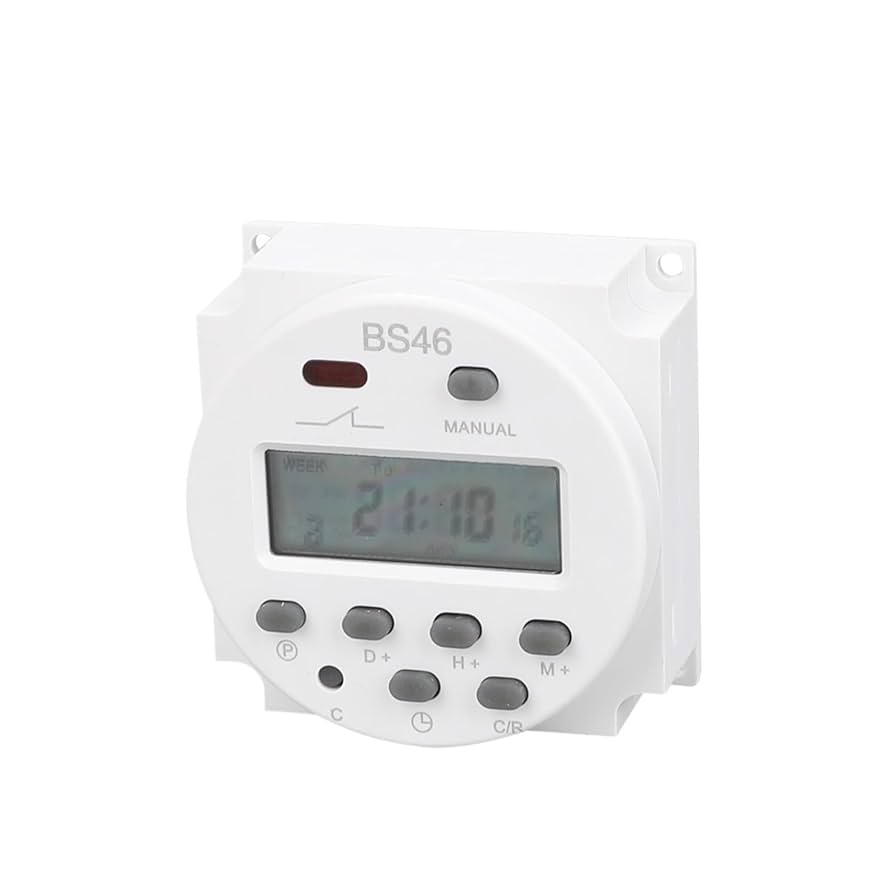 Amazon.co.jp: デジタルプログラマブルタイマー プログラマブル